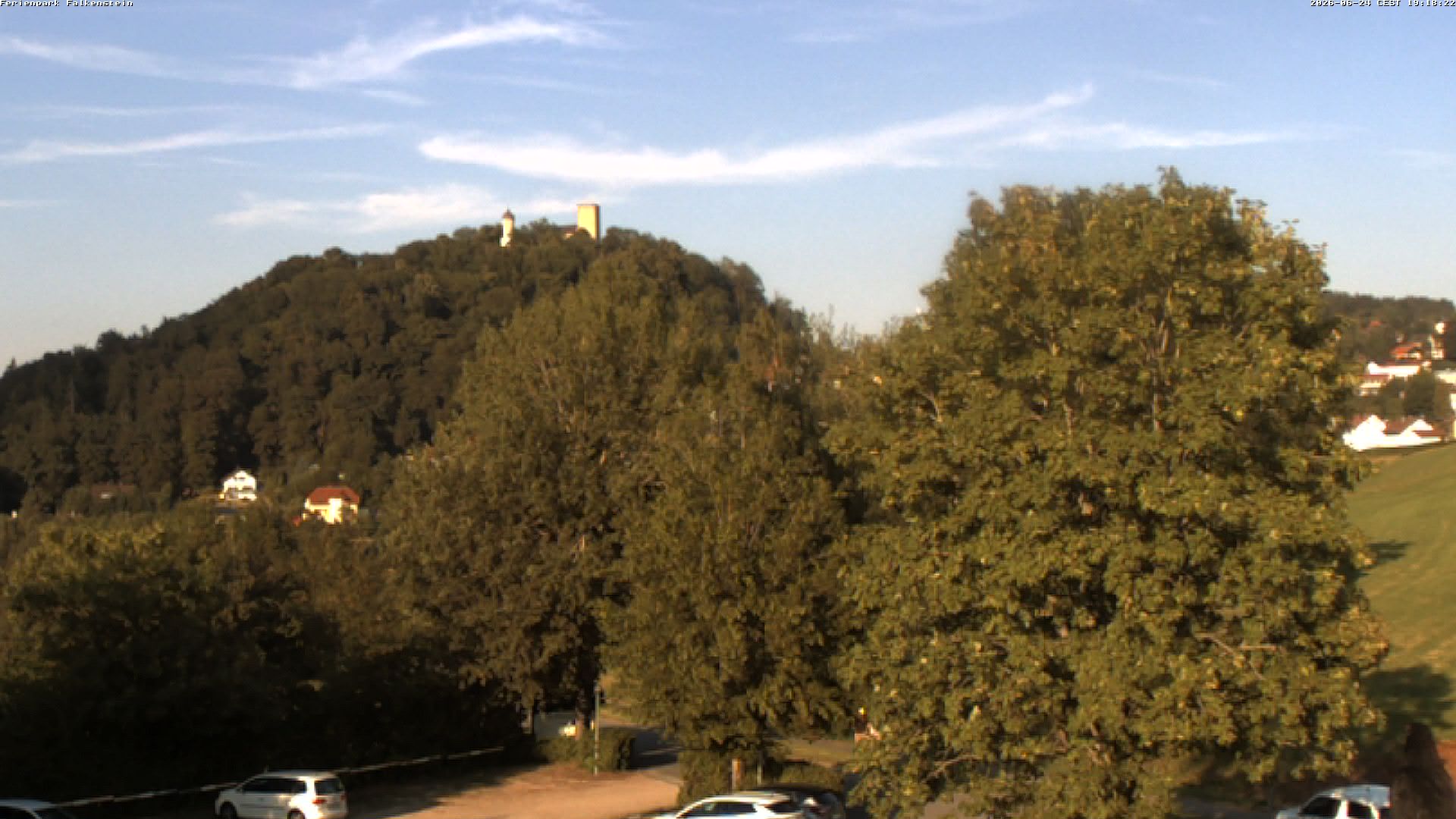 Aktuelles Bild der Webcam im Ferienpark Falkenstein im Bayerischen Wald