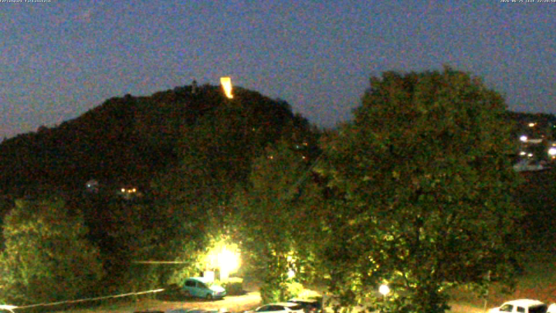Aktuelles Bild der Webcam im Ferienpark Falkenstein im Bayerischen Wald