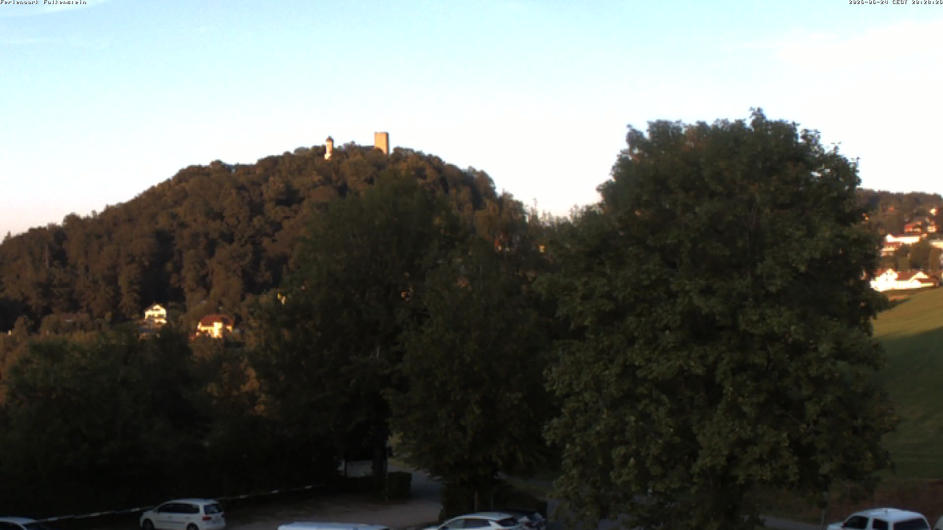 Aktuelles Bild der Webcam im Ferienpark Falkenstein im Bayerischen Wald