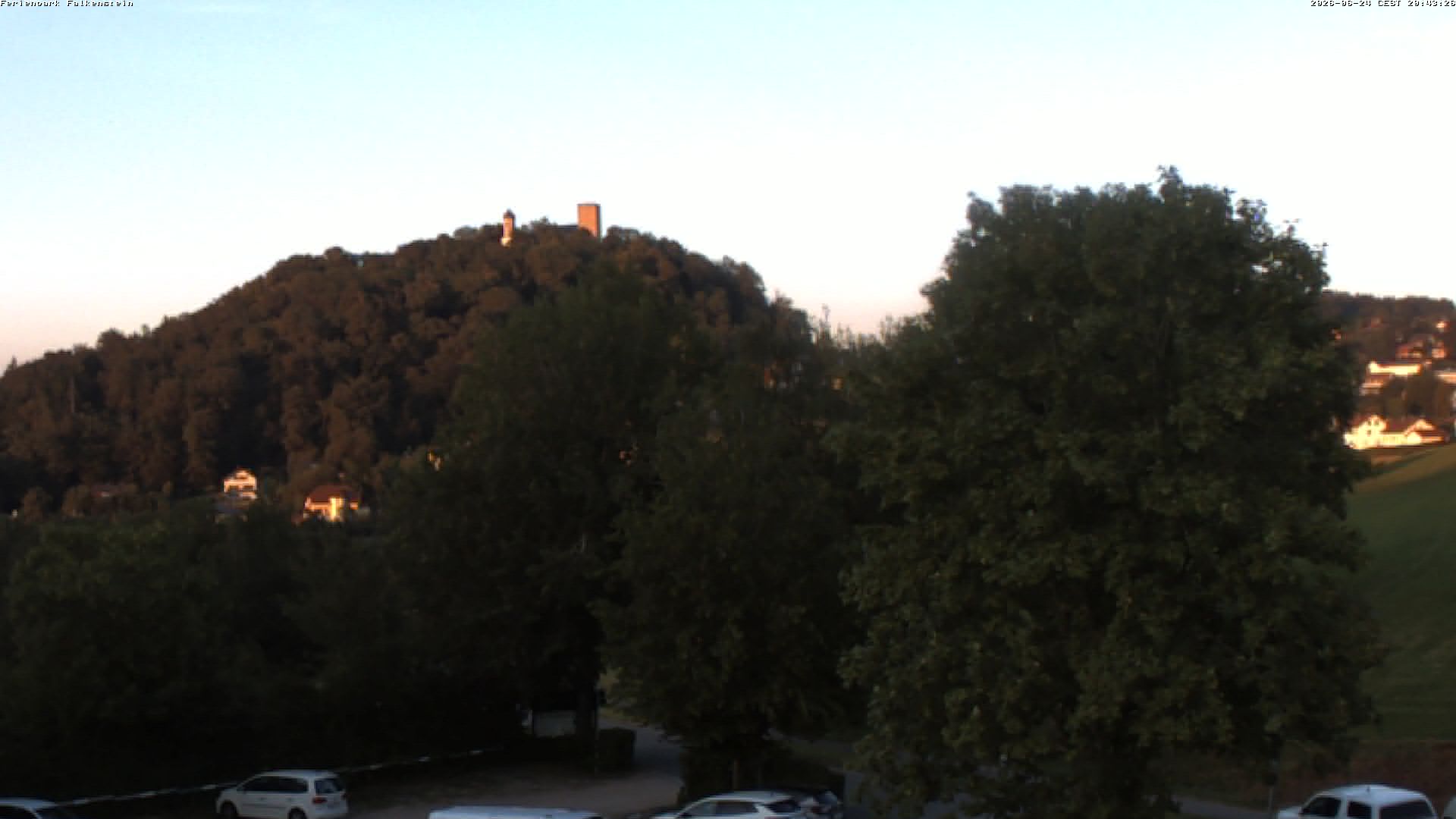 Aktuelles Bild der Webcam im Ferienpark Falkenstein im Bayerischen Wald