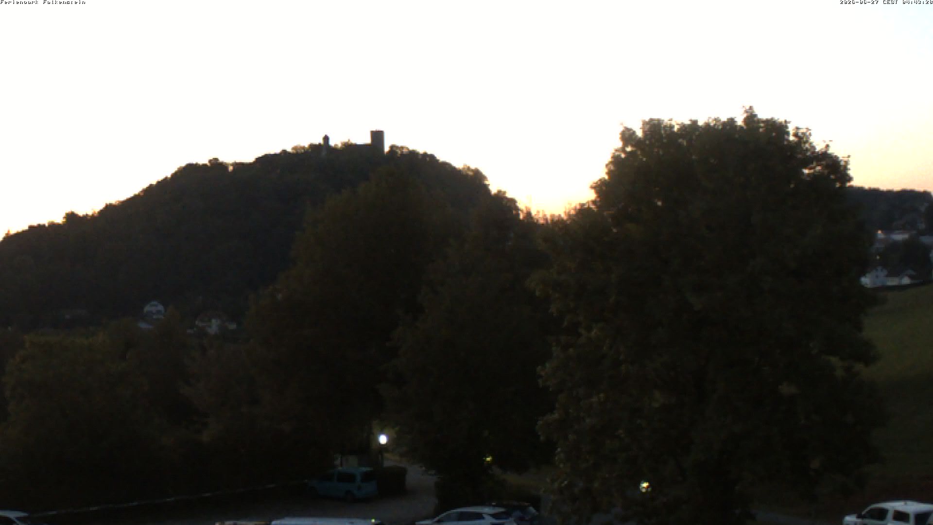 Aktuelles Bild der Webcam im Ferienpark Falkenstein im Bayerischen Wald