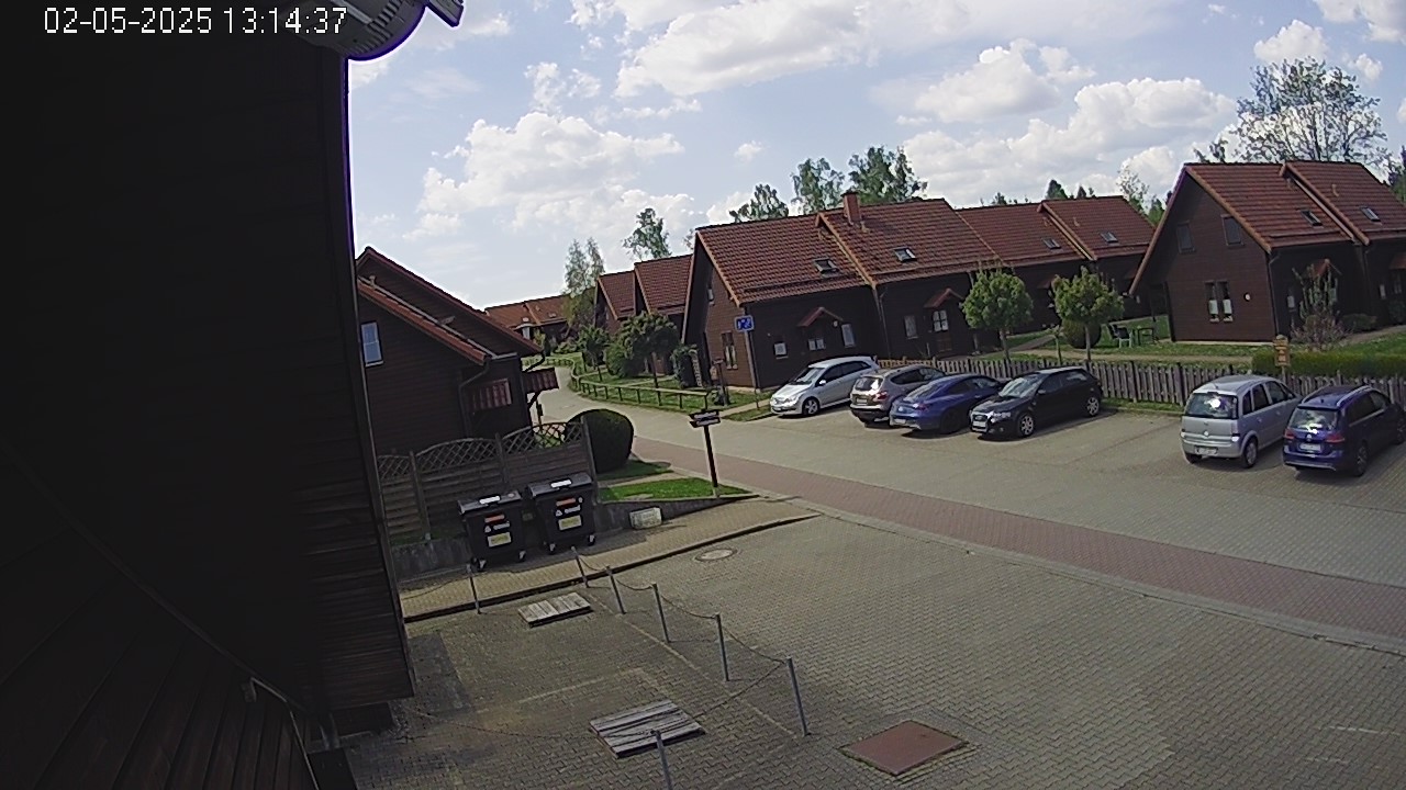 Aktuelles Bild der Webcam im Naturerlebnisdorf Blauvogel in Hasselfelde im Harz