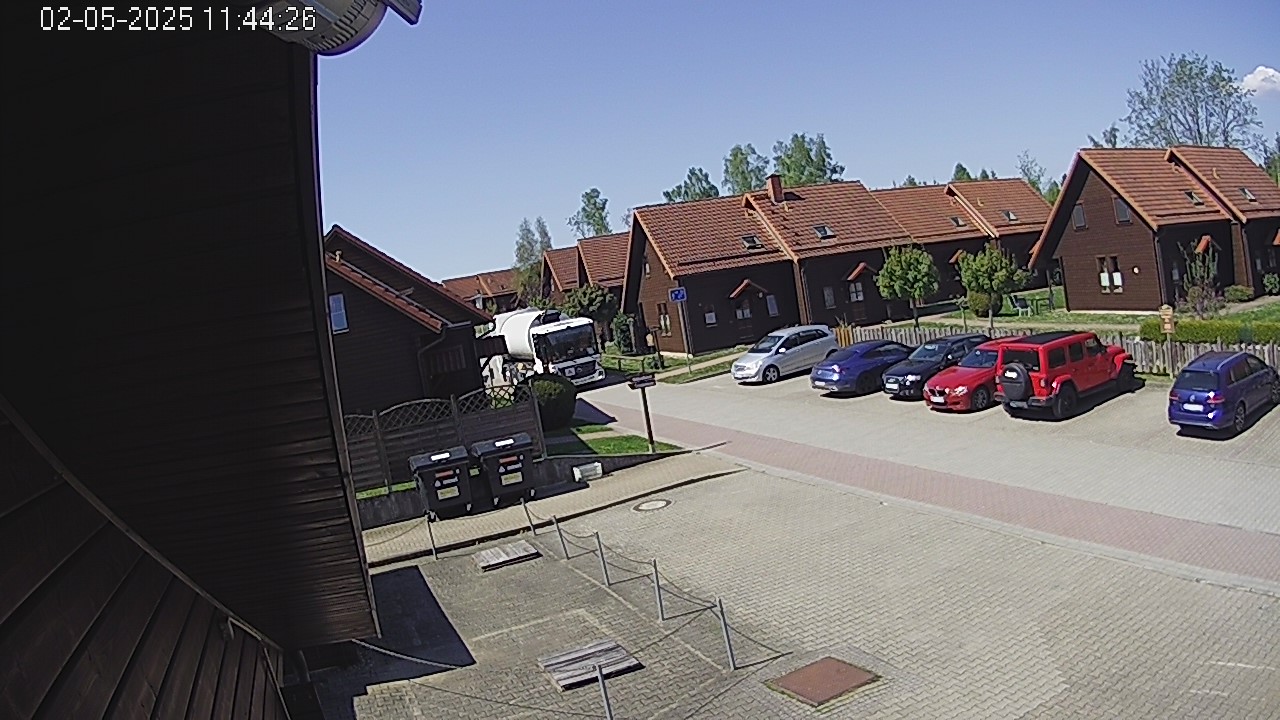 Aktuelles Bild der Webcam im Naturerlebnisdorf Blauvogel in Hasselfelde im Harz