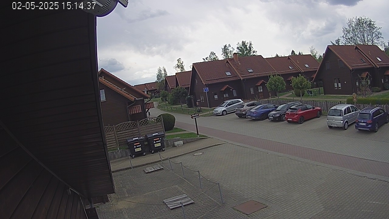 Aktuelles Bild der Webcam im Naturerlebnisdorf Blauvogel in Hasselfelde im Harz