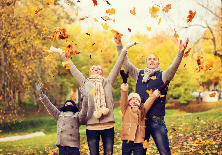 Familienurlaub im Herbst