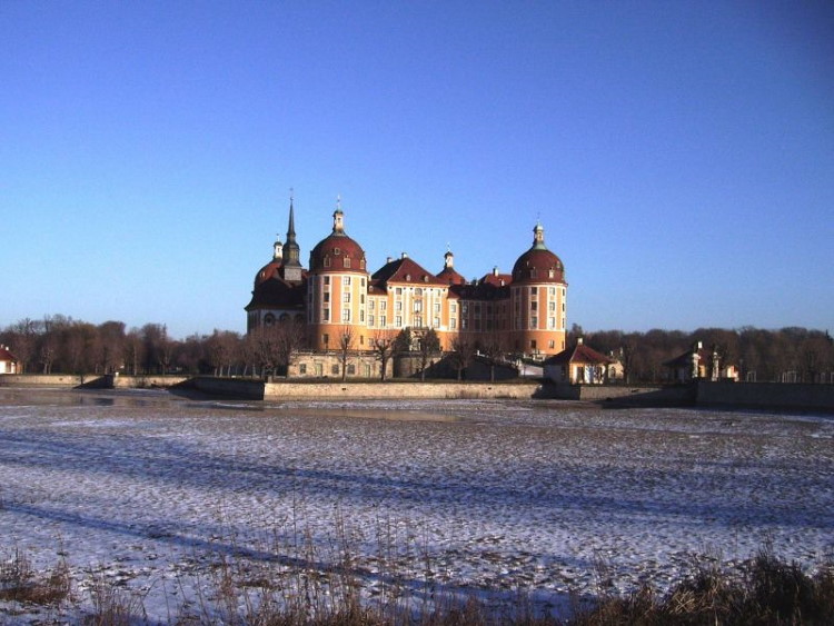 Schloss Moritzburg im Winter